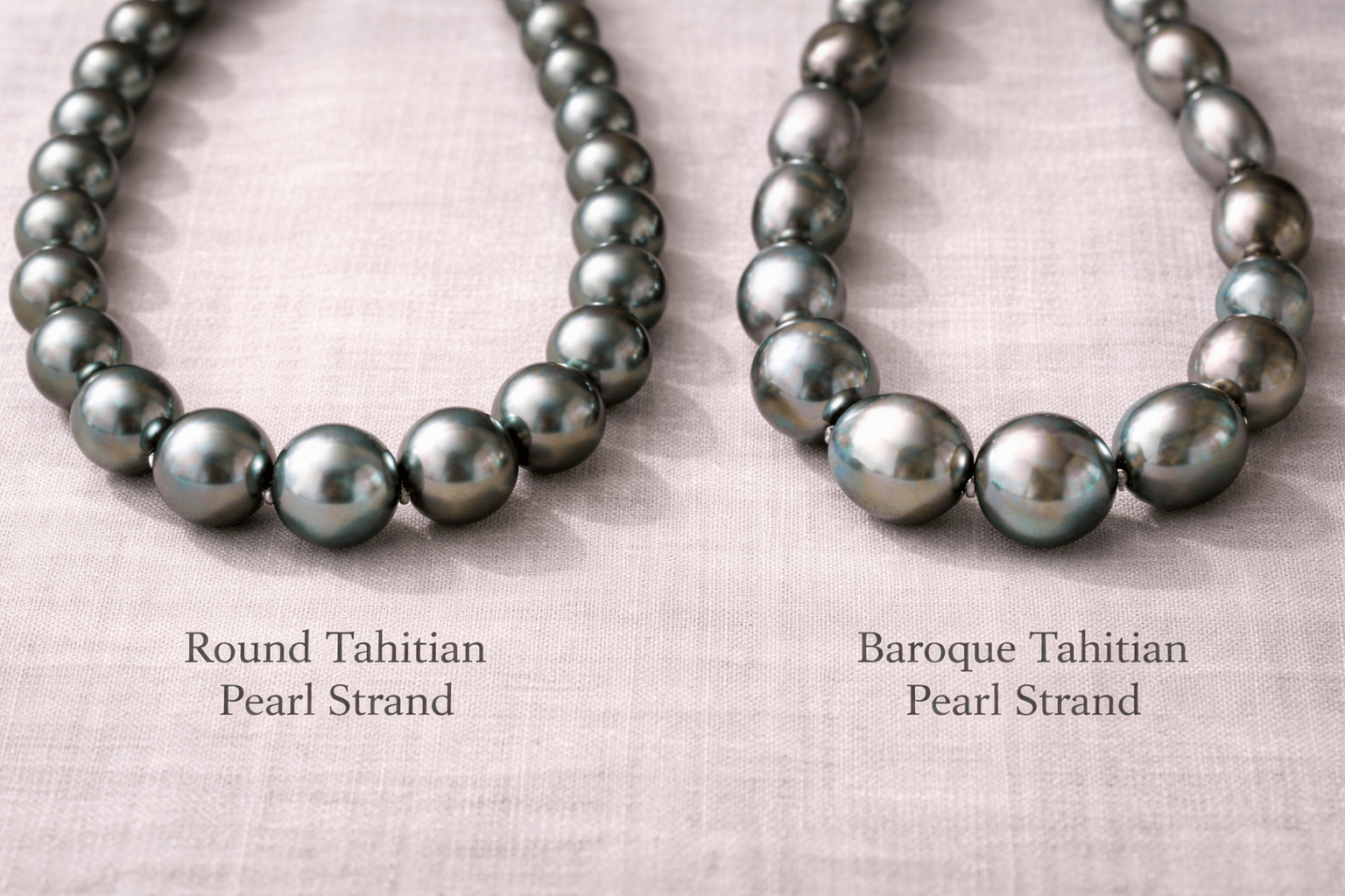 pearlsonly-blog-103-image-5-pearl - Rund vs Barock tahitianische schwarze Perlenketten - Perlen Schmuck - pearlsonly
