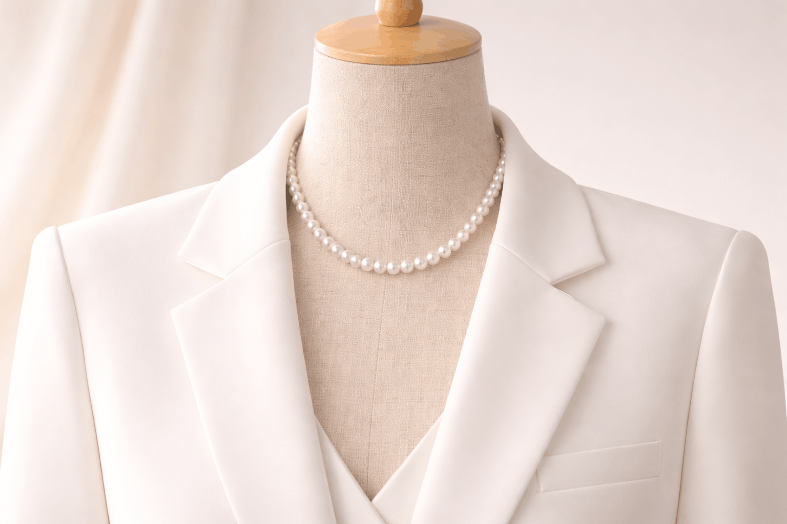 pearlsonly-blog-113-image-2-pearl - Weißer Blazer mit Perlenketten - Perlenschmuck - pearlsonly