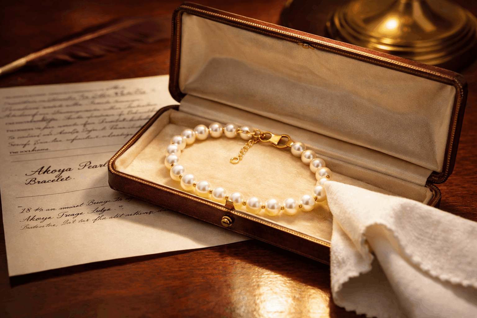 Echte Perlenarmbänder UK erkennen