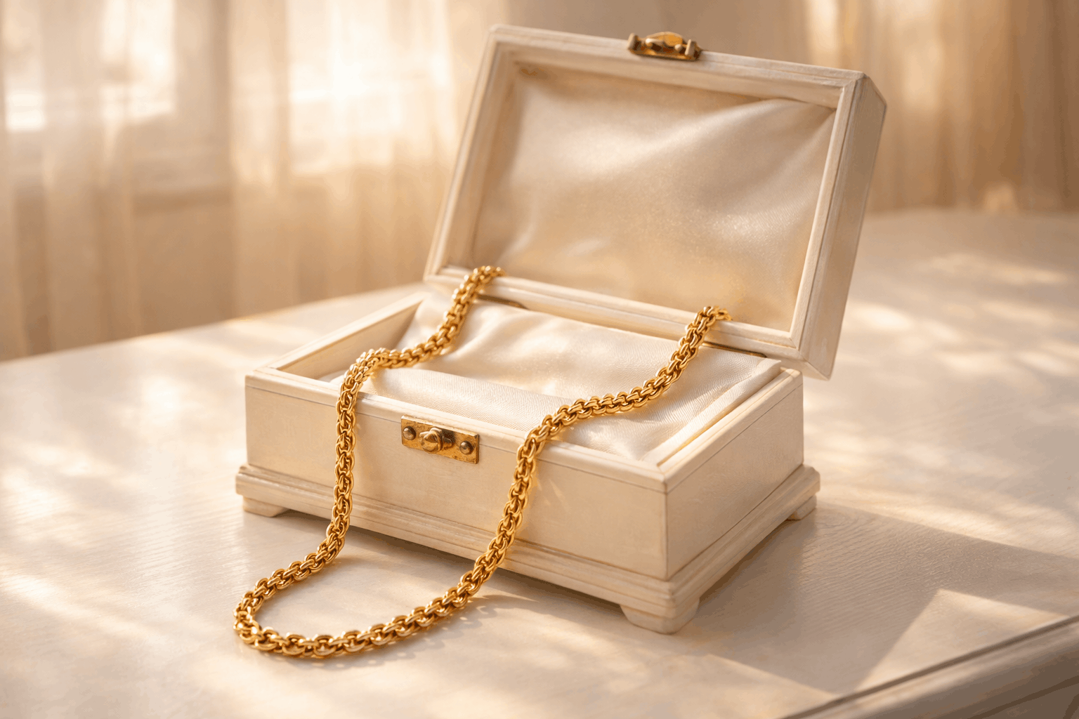 Warum goldene Halsketten für Frauen universell funktionieren