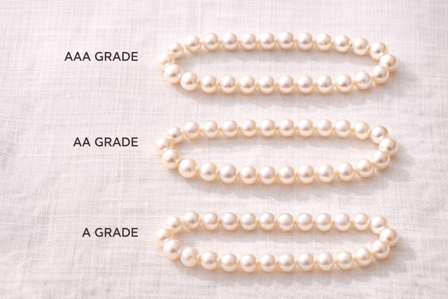 02. Qualität von Süßwasserperlen-Armbändern im Vereinigten Königreich