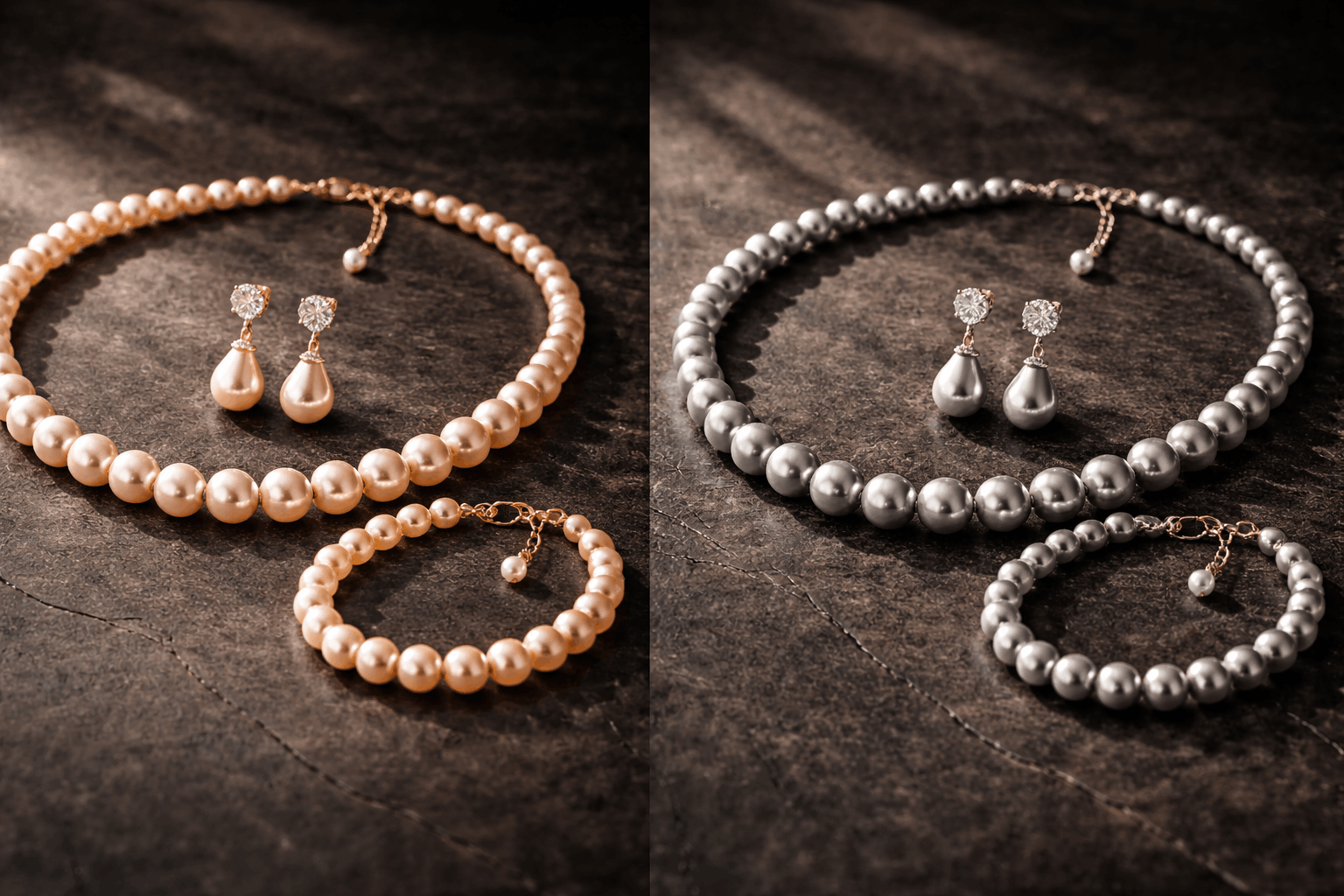 Alternative Perlenfarben für Bräute