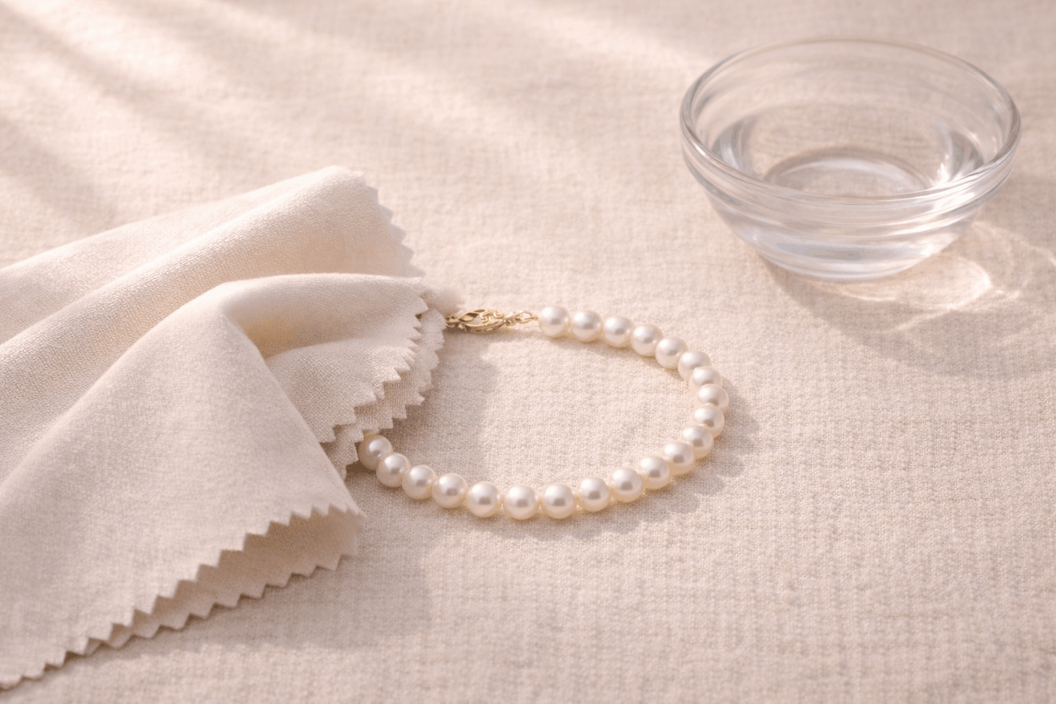 07. Pflege von Süßwasserperlen-Armbändern im Vereinigten Königreich