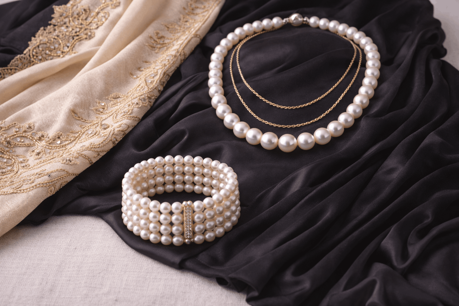 08. Styling von Perlen-Schmuck in Saudi-Arabien