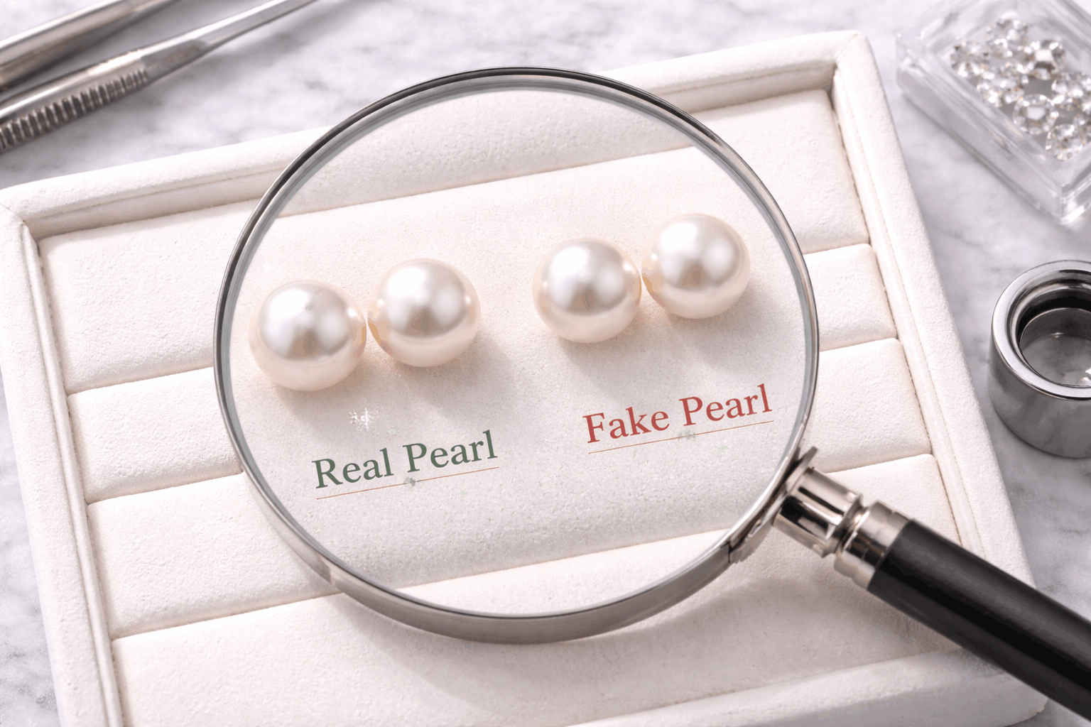 08. Gefälschten Perlenschmuck Dubai erkennen