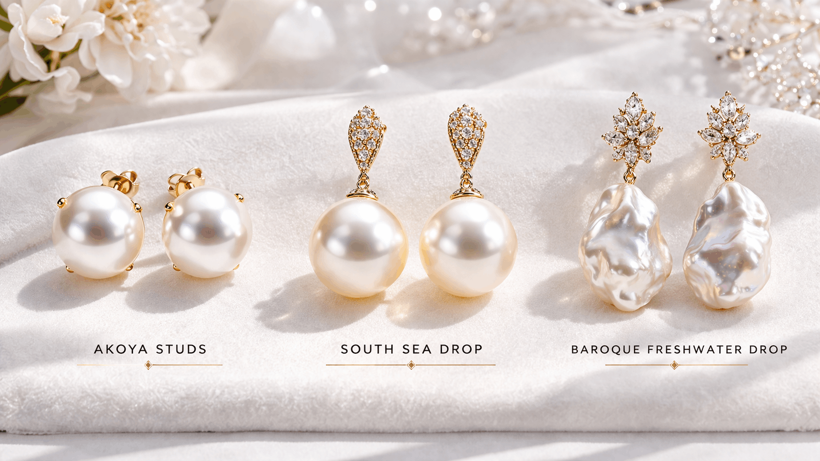 02. Hochzeits-Ohrringe 2026: Finde dein perfektes Braut-Perlen-Match