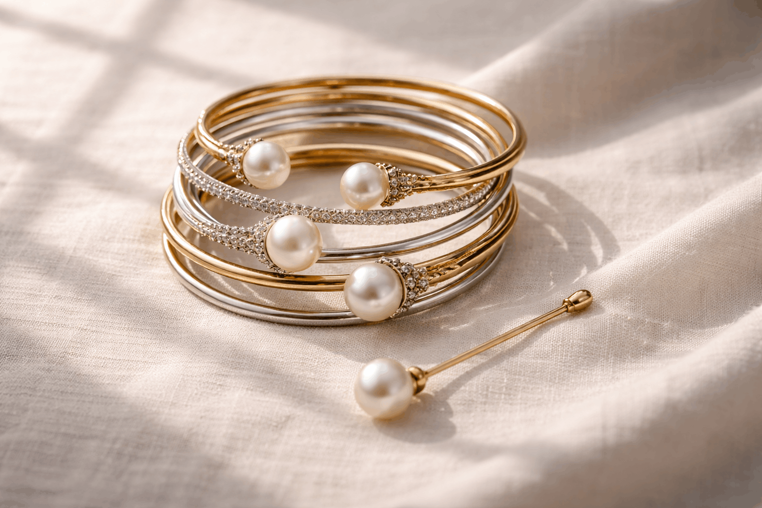 Jenseits der Kette: Perlenarmbänder und Hijab-Pins