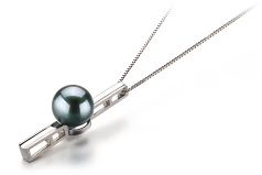 7-8mm AA-Qualität Japanische Akoya Perlenanhänger in Johanna Schwarz