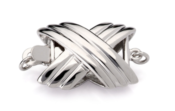 Verschlüsse in Oxford - 14 Karat Weißgold