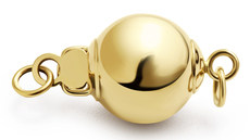 Ball - 14 Karat Gelbgold