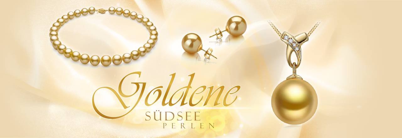 PearlsOnly Goldene Südseeperlen