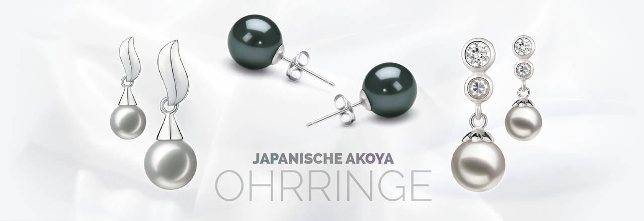 PearlsOnly Japanische Akoya-Ohrringe