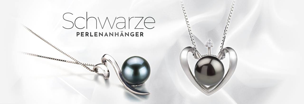 PearlsOnly Schwarze Perlenanhänger